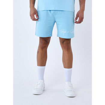 Vêtements Homme Shorts / Bermudas LOEWE WOOL POLO SWEATER Short 2340014 Bleu