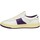 Chaussures Femme Baskets mode Pro 01 Ject P5lw Cuir Femme Blanc Violet Blanc