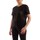 Vêtements Femme T-shirts manches courtes Maxmara Studio LETTERA Noir