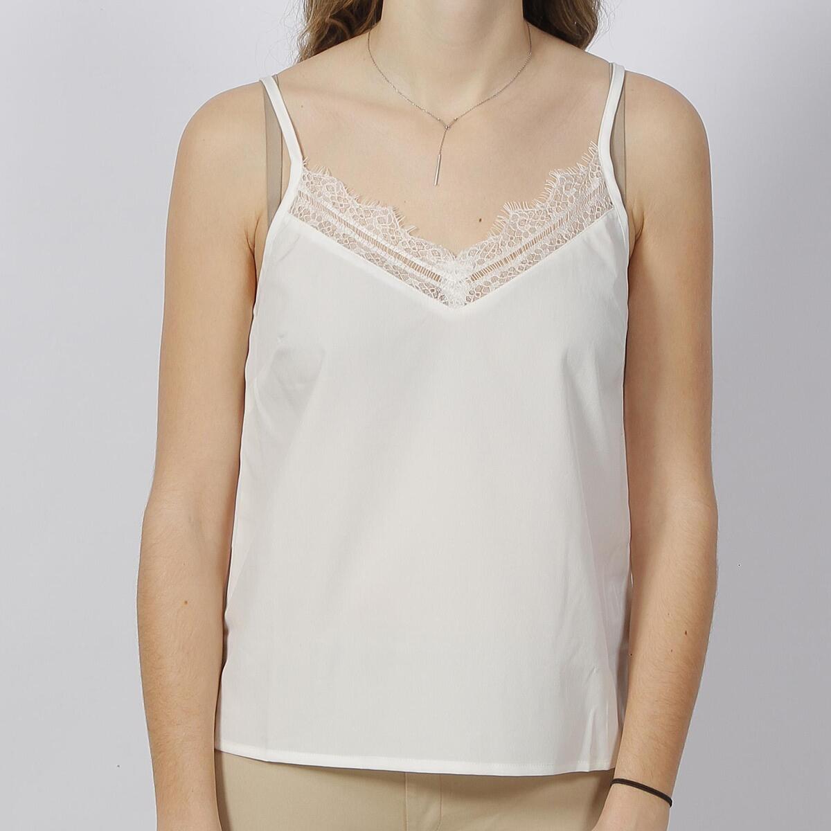 Vêtements Femme sequinned-logo T-shirt dress Erika to Blanc
