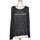 Vêtements Femme Reebok T-Shirt mit mittigem Logo in natürlich gefärbtem Beige Etam top manches longues  38 - T2 - M Noir Noir