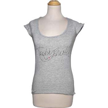 Vêtements Femme T-shirts & Polos Teddy Smith top manches courtes  34 - T0 - XS Gris Gris