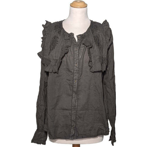 Vêtements Femme Chemises / Chemisiers Calvin Klein Jea chemise  38 - T2 - M Gris Gris