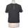 Vêtements Femme T-shirts & Polos Levi's top manches courtes  34 - T0 - XS Noir Noir