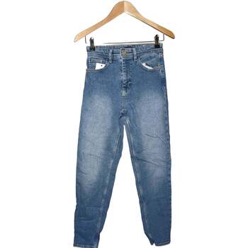 jeans bonobo  jean slim femme  34 - t0 - xs bleu 