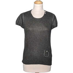 Vêtements Femme Jersey-T-Shirt mit Rundhalsausschnitt und Streifen Sinequanone 38 - T2 - M Gris