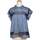 Vêtements Femme T-shirts & Polos Ange top manches courtes  36 - T1 - S Bleu Bleu