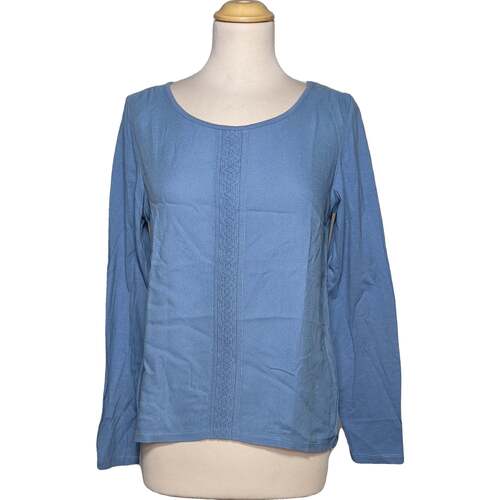 Vêtements Femme Taies doreillers / traversins Burton top manches longues  36 - T1 - S Bleu Bleu