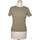 Vêtements Femme T-shirts & Polos Cache Cache 36 - T1 - S Vert
