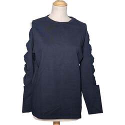 Vêtements Femme Objets de décoration Mango top manches longues  38 - T2 - M Bleu Bleu