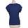 Vêtements Femme KUJAKU T-Shirt Donna nero Stradivarius 36 - T1 - S Bleu