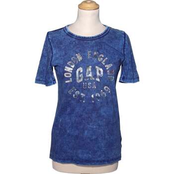 Vêtements Femme T-shirts & Polos Gap top manches courtes  34 - T0 - XS Bleu Bleu