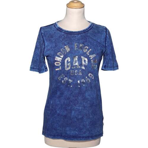 Gap top manches courtes 34 - T0 - XS Bleu Bleu - Vêtements T-shirts & Polos  Femme 7,00 €