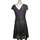 Vêtements Femme Robes Vero Moda robe mi-longue  38 - T2 - M Noir Noir