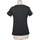 Vêtements Femme the marc jacobs kids new york short sleeve t shirt item top manches courtes  36 - T1 - S Noir Noir