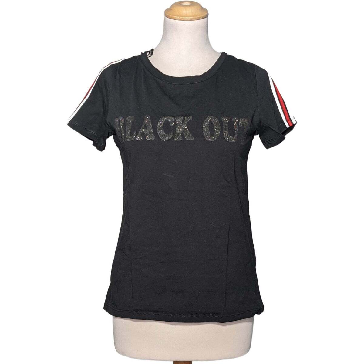 Vêtements Femme the marc jacobs kids new york short sleeve t shirt item top manches courtes  36 - T1 - S Noir Noir