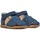 Chaussures Garçon Sandales et Nu-pieds Naturino Sandales semi-ouvertes en suède ZAFFIRO Bleu
