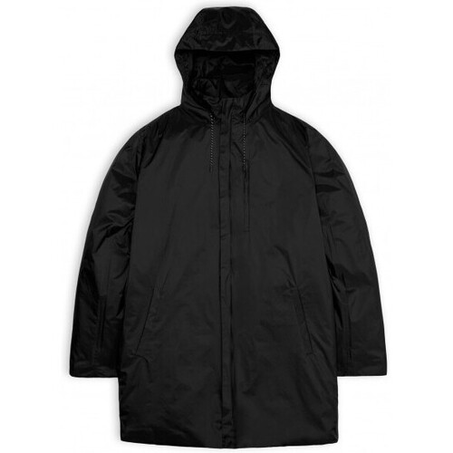 Vêtements Homme Vestes Rains Fuse Coat Black Noir