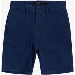 Vêtements Garçon Shorts / Bermudas Quiksilver Junior - Bermuda - bleu nuit Autres