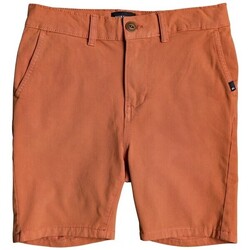 Vêtements Garçon Shorts / Bermudas Quiksilver Junior - Bermuda - brique Orange