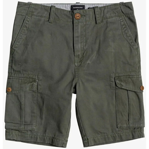 Vêtements Garçon canal Shorts / Bermudas Quiksilver Junior - Bermuda - kaki Autres