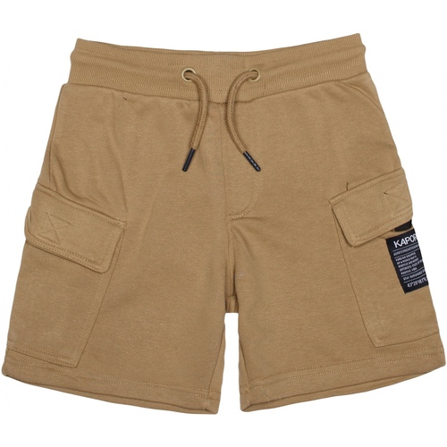 Kaporal Short garçon taille élastique Marron - Vêtements Shorts / Bermudas  Enfant 35,00 €