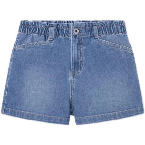 Vêtements Fille Shorts / Bermudas Pepe denims  Bleu
