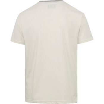 Hackett T-Shirt Logo Ecru Beige
