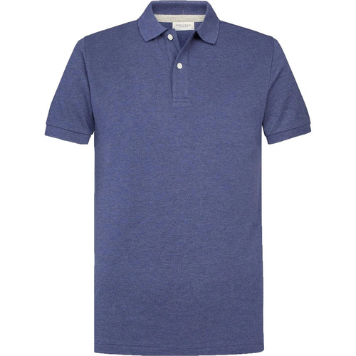 Vêtements Homme T-shirts & Polos Profuomo Polo Mélangé Bleu Indigo Bleu