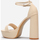 Chaussures Femme Sandales et Nu-pieds La Modeuse 65665_P151923 Beige