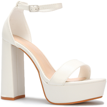 Chaussures Femme Sandales et Nu-pieds La Modeuse 65667_P151935 Blanc