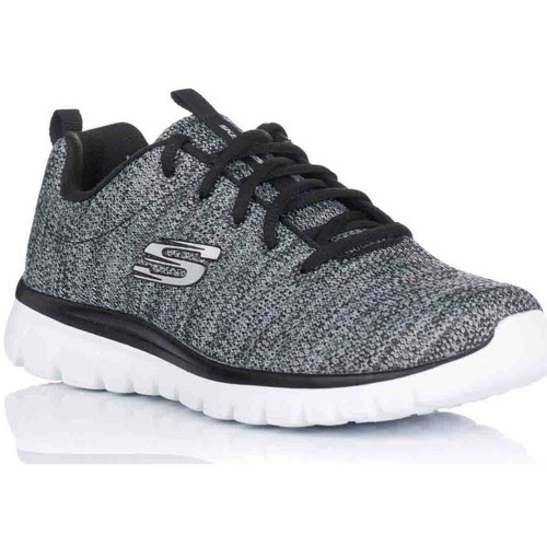 Chaussures Femme Fitness / Training Skechers 12614 BKW Gris