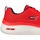 Chaussures Femme Fitness / Training Skechers 124578 RDNV Rouge