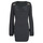 Vêtements Femme Robes courtes Guess LS BOAT NK CECILIA DRESS Noir