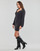 Vêtements Femme Robes courtes Guess LS BOAT NK CECILIA DRESS Noir