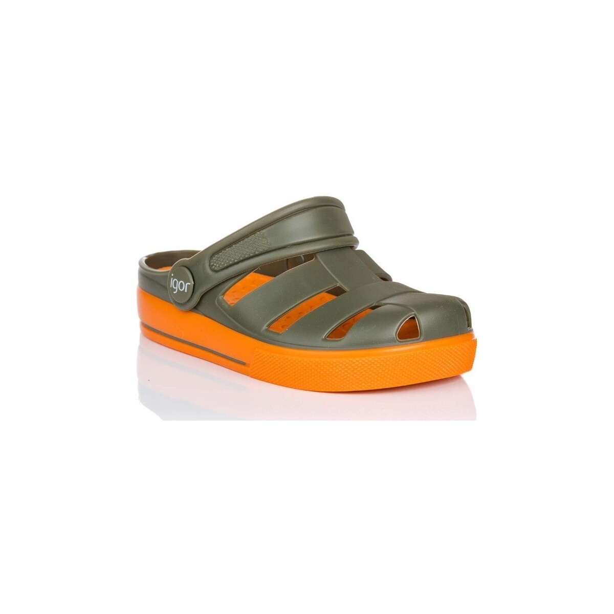 Chaussures Garçon Tongs IGOR S10284-042 Vert
