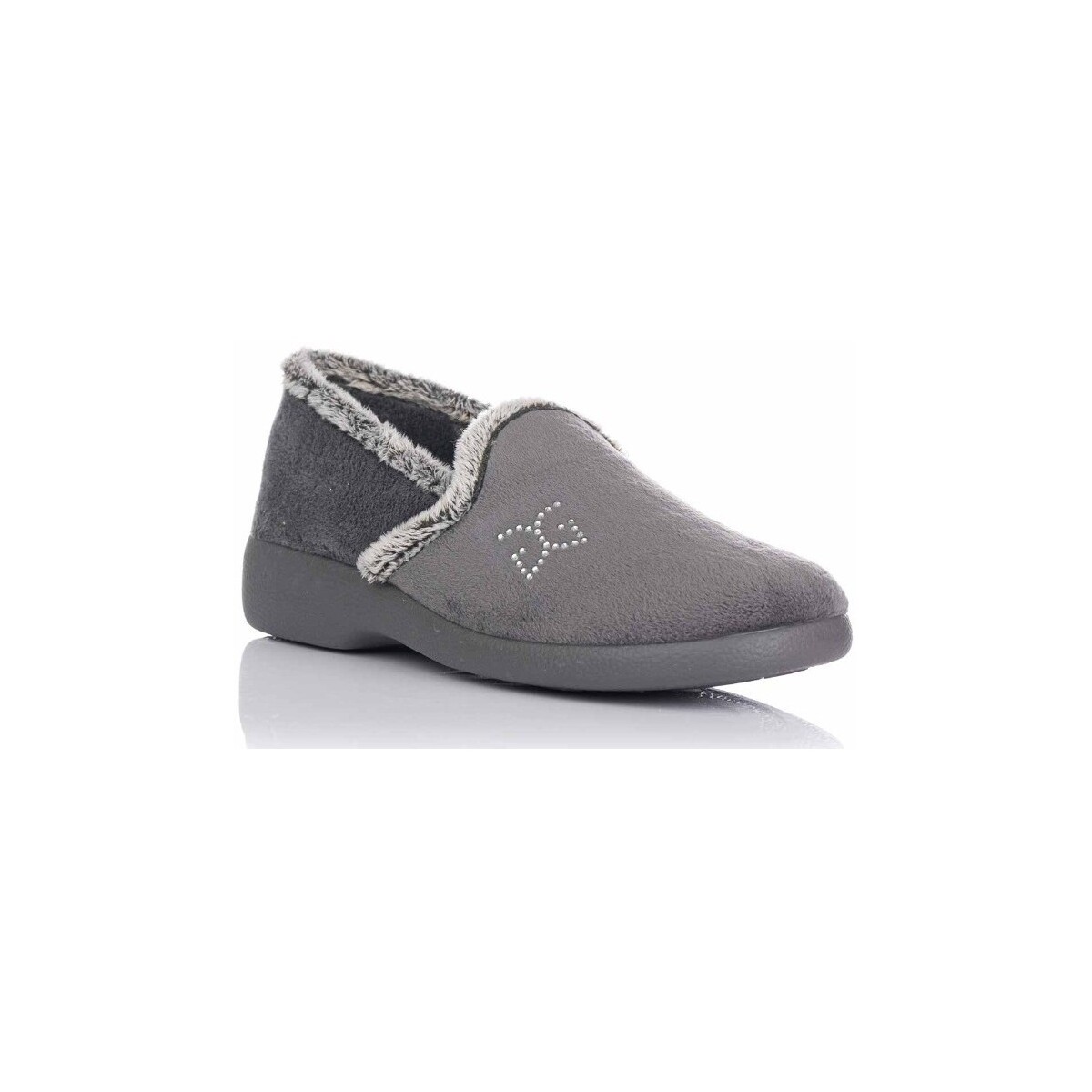 Chaussures Femme Chaussons Garzon 3843.247 Gris