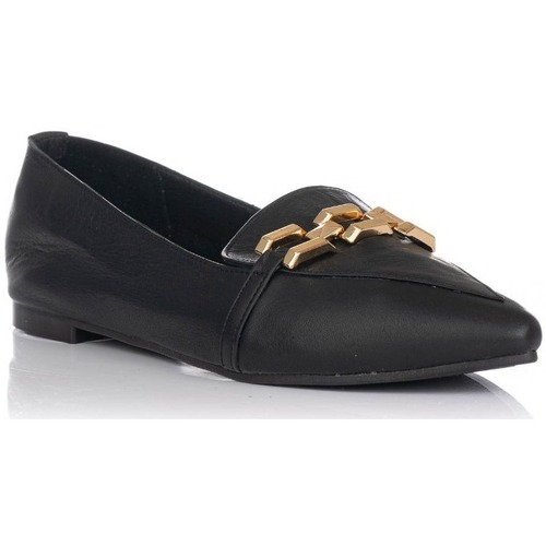 Chaussures Femme Mocassins Top 3 Shoes Burberry 22737 Noir