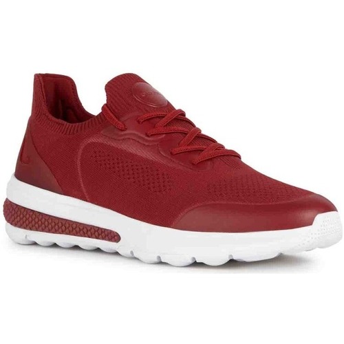 Chaussures Homme Baskets basses Geox U35BAA C7004 Rouge