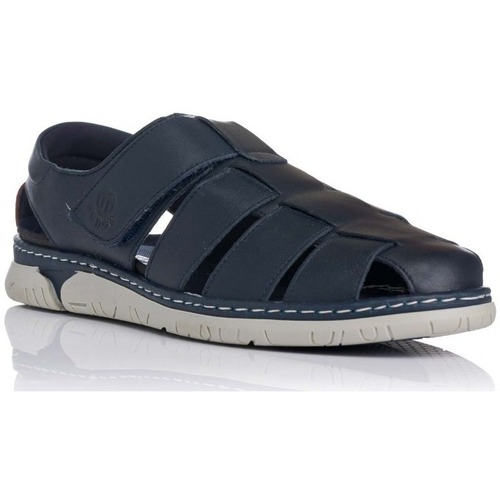 Chaussures Homme Paniers / boites et corbeilles Notton 0318 Bleu