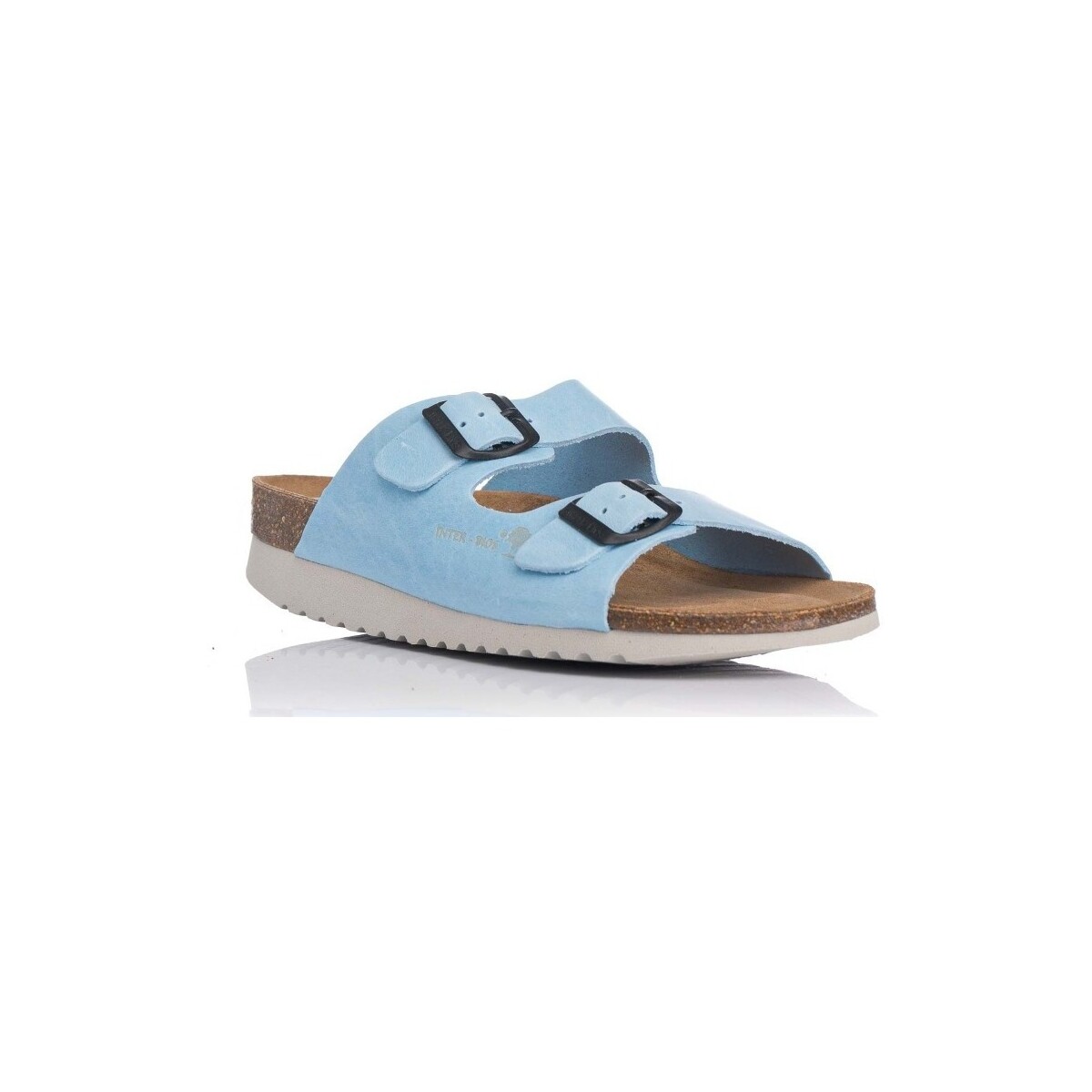 Chaussures Femme Sandales et Nu-pieds Interbios 7206-MG Bleu