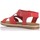 Chaussures Femme Sandales et Nu-pieds Interbios 2200 Rouge