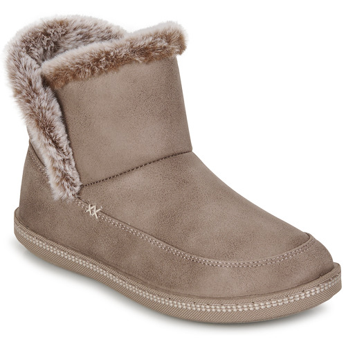 Chaussures Femme Boots Milford Skechers COZY CAMPFIRE Marron