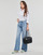 Vêtements Femme Jeans flare / larges Karl Lagerfeld EMBELLISHED WIDE LEG DENIM Bleu