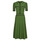 Vêtements Femme Robes longues Karl Lagerfeld S SLV KNIT DRESS Vert / Noir