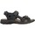Chaussures Homme Sandales et Nu-pieds Rieker Sandale Plate à Scratch Ambor Noir
