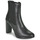 Chaussures Femme Bottines Geox D WALK PLEASURE 85 ANKLE BOOTS aunque Noir