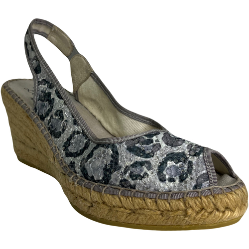 Chaussures Femme Sandales et Nu-pieds Plaids / jetés Gris 35