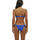 Vêtements Femme Maillots de bain séparables Selmark Bas maillot de bain brésilien taille basse à nouettes Bleu