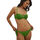 Vêtements Femme Maillots de bain séparables Selmark Bas maillot de bain brésilien taille basse à nouettes Vert